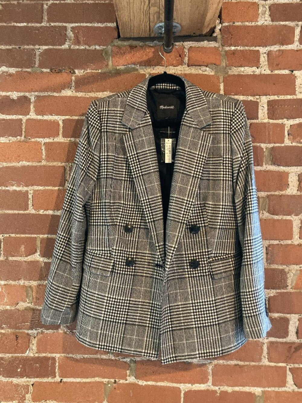 The Rosedale Blazer in Plaid size 6